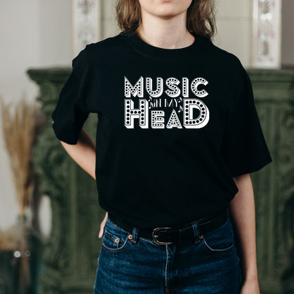 Music Head Unisex T-Shirt | Ideal for Music Lovers