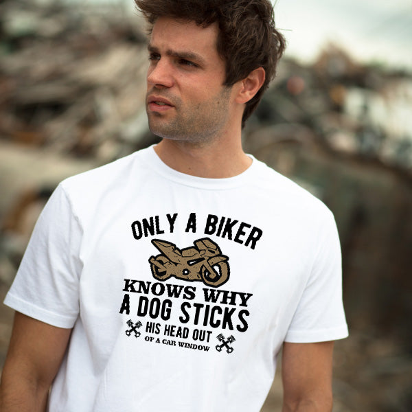 Biker Dog T-Shirt | Perfect for Motorcycle Enthusiasts