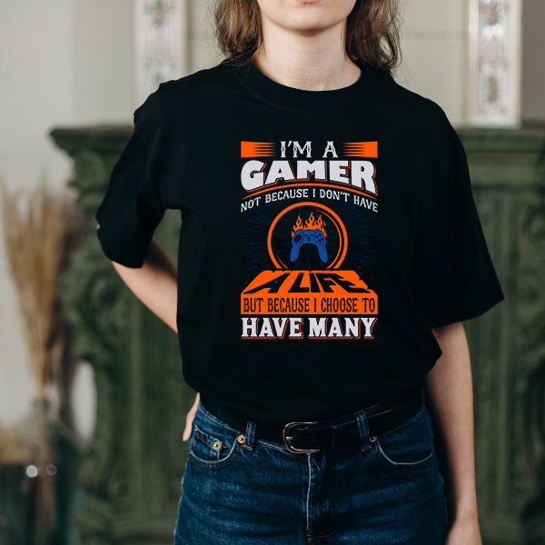 "I Am A Gamer" Unisex T-Shirt | Premium Gaming Apparel