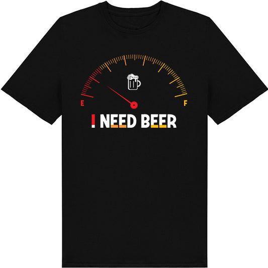 "I Need Beer" Unisex T-Shirt | Equestrian & Beer Lovers