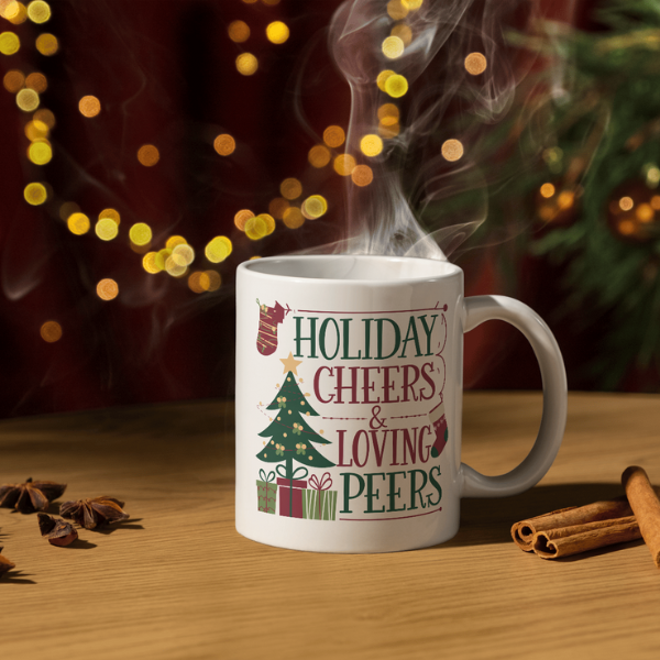 Shop Festive Family Christmas Mug - Double-Sided Print for Holiday Cheer