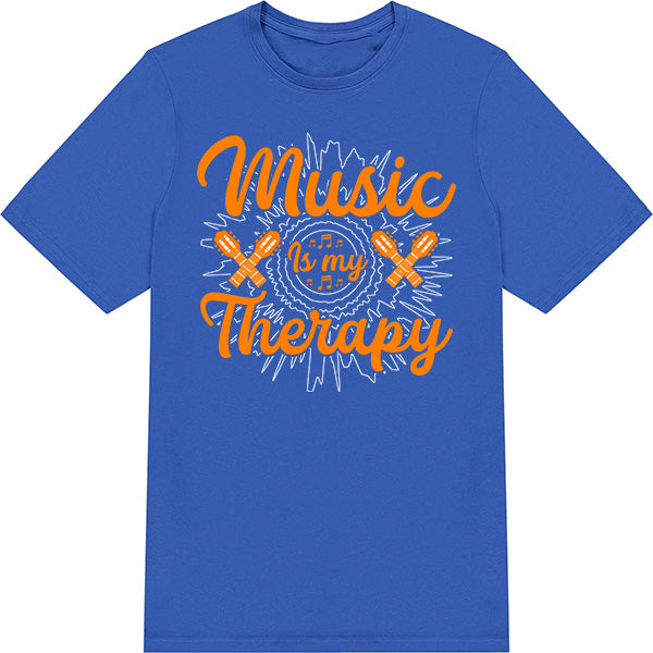 "Music Is My Therapy" Unisex T-Shirt | Ideal for Music Lovers