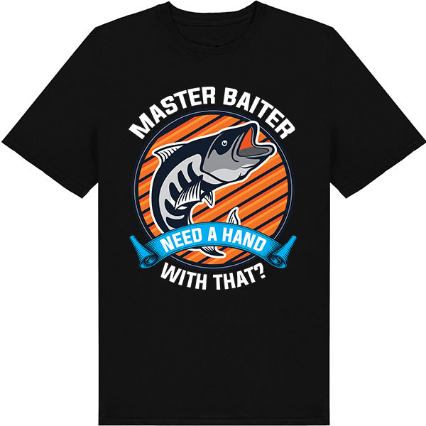 Master Baiter Unisex T-Shirt - Ideal for Fishing Fans