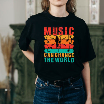 Music Can Change The World V2 T-Shirt | Unisex & Stylish