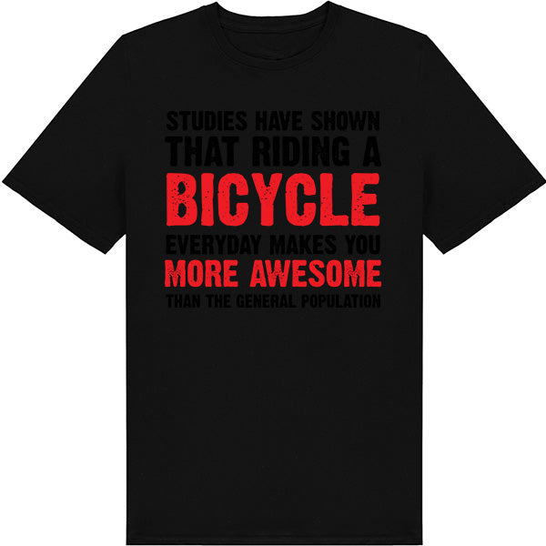 Unisex 'Riding A Bicycle' T-Shirt | Bicycle Adventures