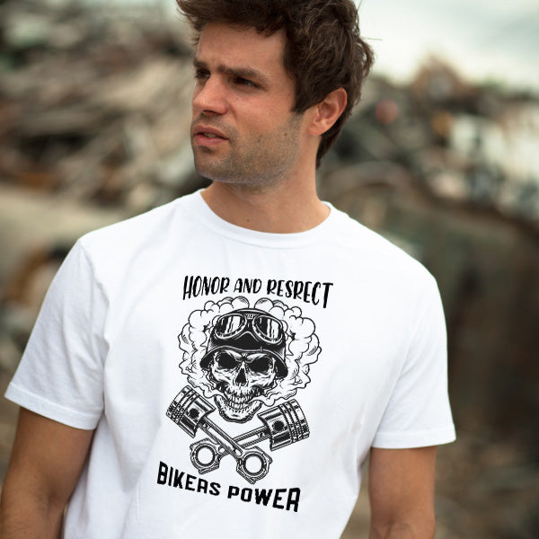 Honor & Respect Bikers Unisex T-Shirt | Motorcycle Enthusiasts