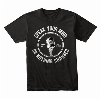 Motivational Unisex T-Shirt | Speak Your Mind | Equestrian