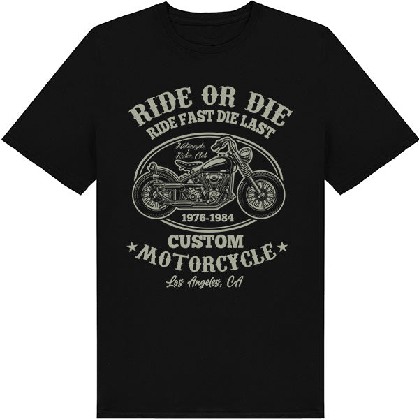 Ride Fast Die Last T-Shirt | Perfect for Motorbike Lovers