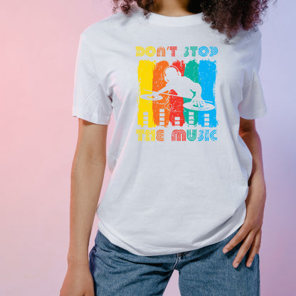 "Don't Stop The Music" Unisex T-Shirt | Equestrian Apparel