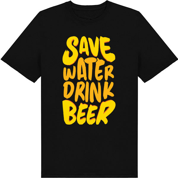 Save Water Drink Beer T-Shirt | Unisex Equestrian Apparel