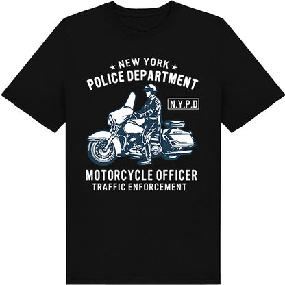 NYPD Unisex T-Shirt | Perfect for Motorbike Enthusiasts