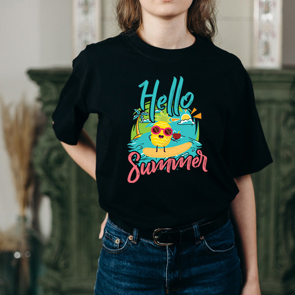 Hello Summer V3 Unisex T-Shirt | Equestrian Summer Series