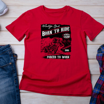 "Born To Ride, Forced To Work" Unisex T-Shirt - Equestrian Style