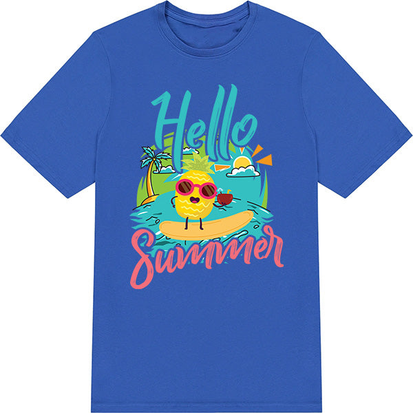 Hello Summer V3 Unisex T-Shirt | Equestrian Summer Series