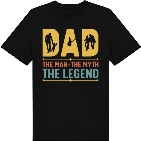 Shop Dad: The Man, The Myth, The Legend T-Shirt | Unisex