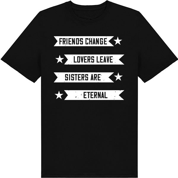 "Sisters Are Eternal" Unisex T-Shirt | Equestrian Apparel