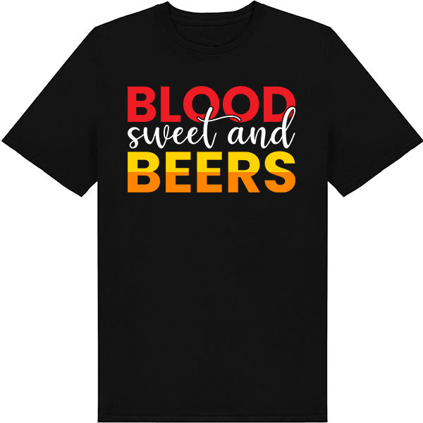 Blood Sweat & Beers T-Shirt | Perfect for Equestrian Fans