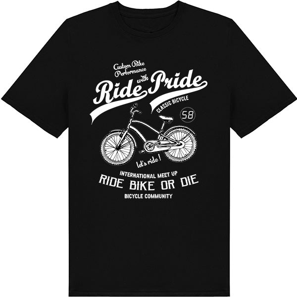 "Ride Bike Or Die" Unisex T-Shirt | Ideal for Cyclists