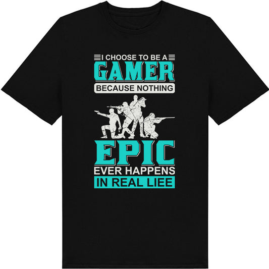 Epic Gamer Unisex T-Shirt | Premium Gaming Apparel