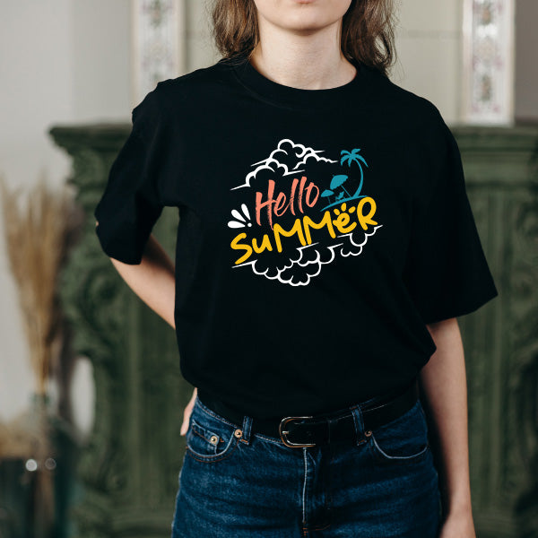 Hello Summer V4 Unisex T-Shirt | Summer Series Collection