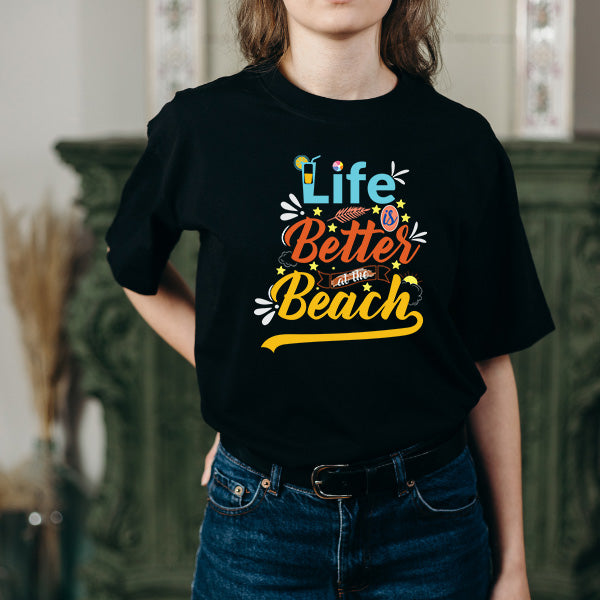 "Life Is Better At The Beach" Unisex T-Shirt | Summer Series