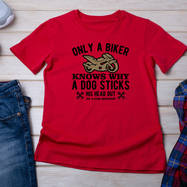 Biker Dog T-Shirt | Perfect for Motorcycle Enthusiasts