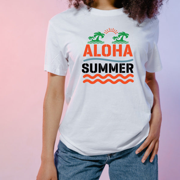 Aloha Summer Unisex T-Shirt | Exclusive Equestrian Apparel