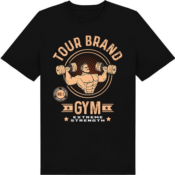 Tour Brand Unisex Gym T-Shirt | Essential Equestrian Activewear