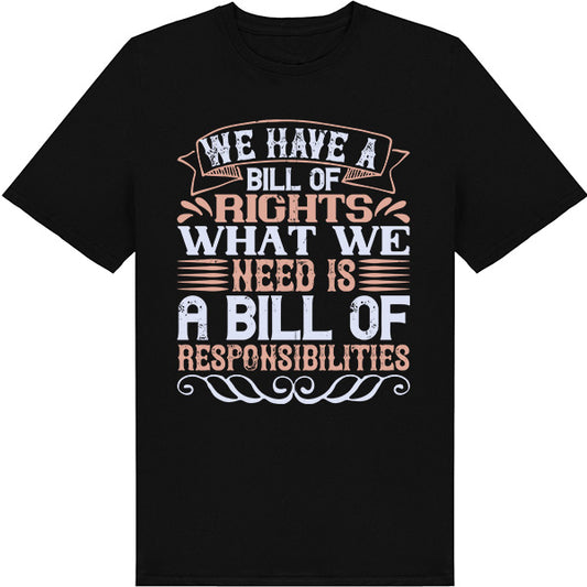 Bill of Rights Unisex T-Shirt | Political Statement Apparel