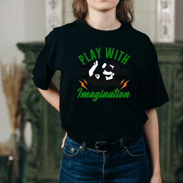 "Play With Your Imagination" Unisex T-Shirt | Equestrian Apparel