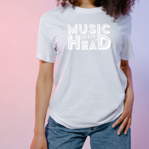 Music Head Unisex T-Shirt | Ideal for Music Lovers