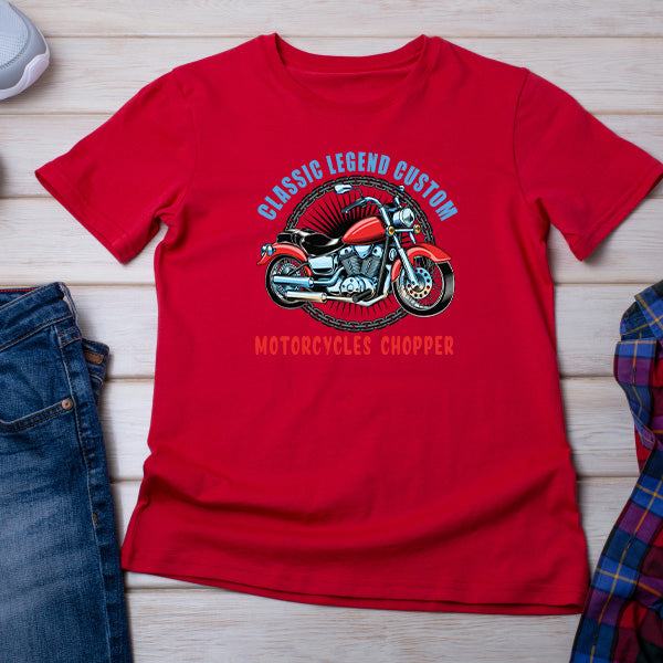 Classic Legend Chopper T-Shirt | Unisex Motorcycle Tee