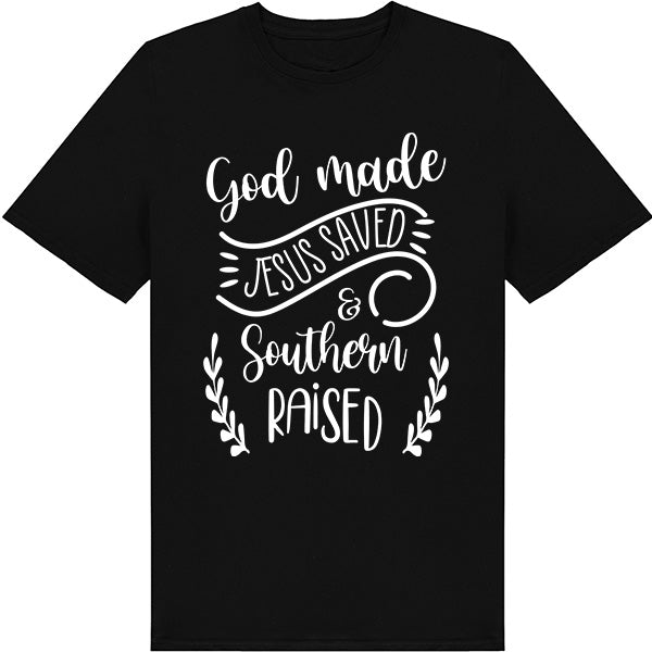 "God Made Jesus Saved" Unisex T-Shirt | Christian Equestrian Apparel