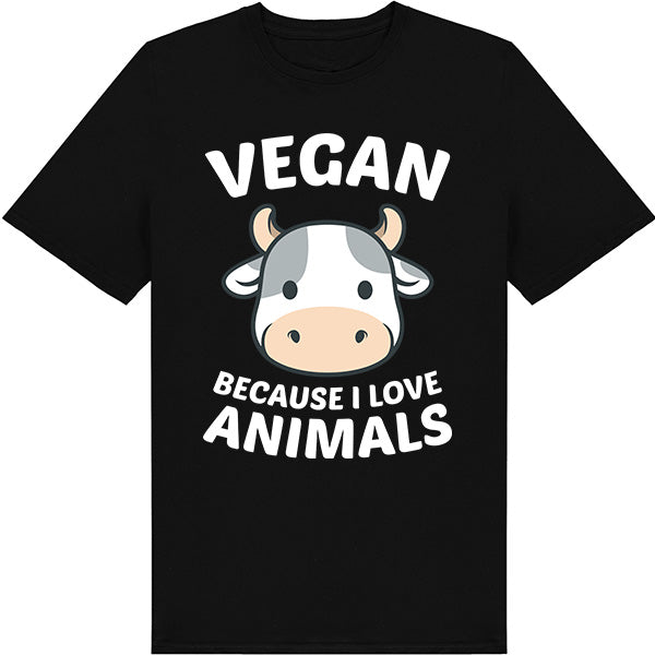 Vegan Animal Love Unisex T-Shirt | Embrace Vegan Vibes