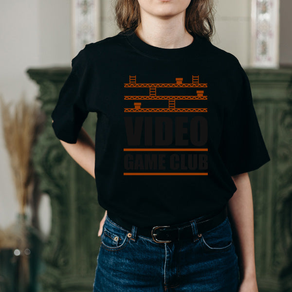 Unisex Video Game Club T-Shirt | Premium Equestrian Apparel