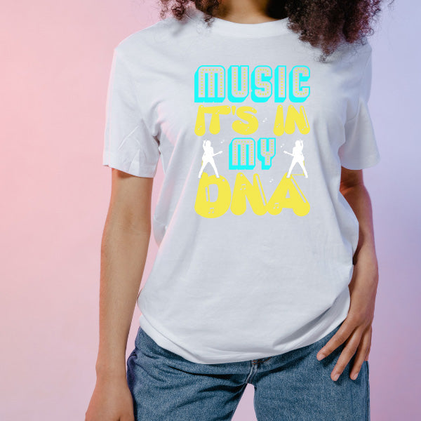 Music DNA Unisex T-Shirt | Ideal for Music Lovers