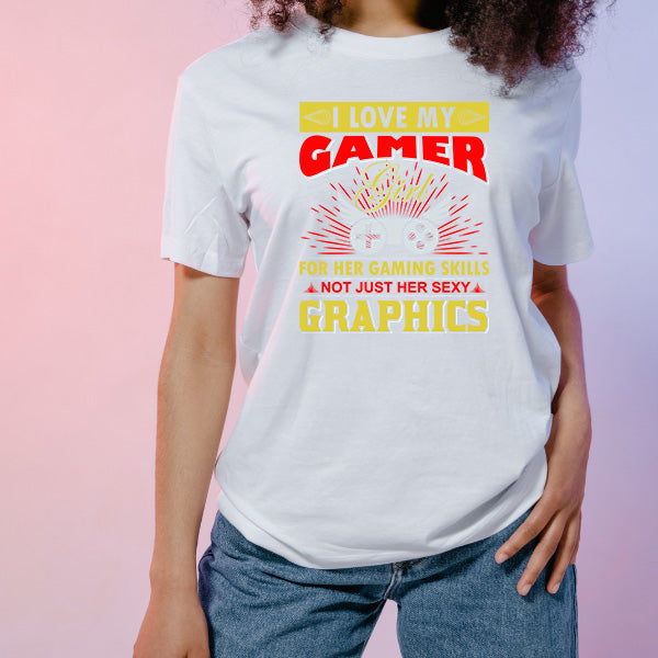 "I Love My Gamer" Unisex T-Shirt | Premium Gaming Apparel