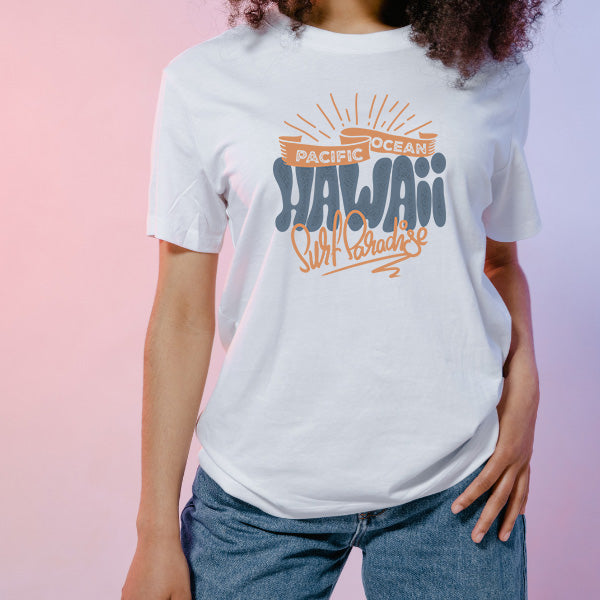 Pacific Ocean Hawaii Surf T-Shirt | Unisex Summer Series