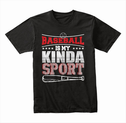 "Baseball Is My Kinda Sport 2" Unisex T-Shirt - Shop Now