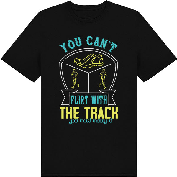 Unisex Runner's T-Shirt - Marry the Track | Equestrian Apparel