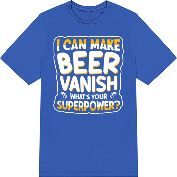 "I Can Make Beer Vanish" T-Shirt | Fun Equestrian Apparel