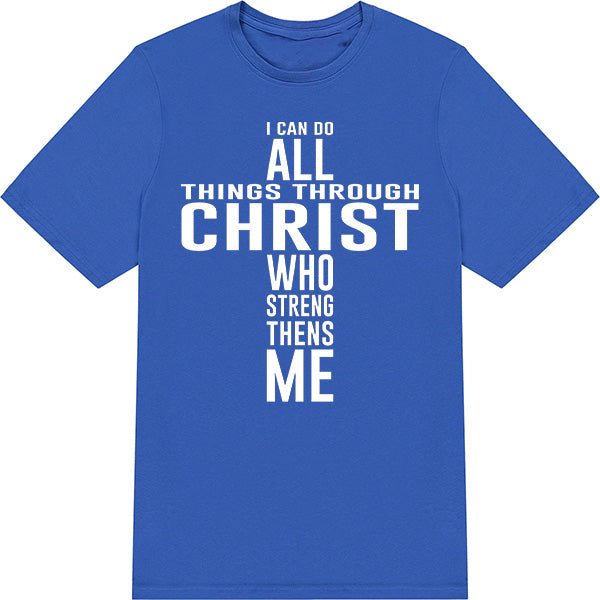 "I Can Do All Things" Christian T-Shirt | Equestrian Apparel