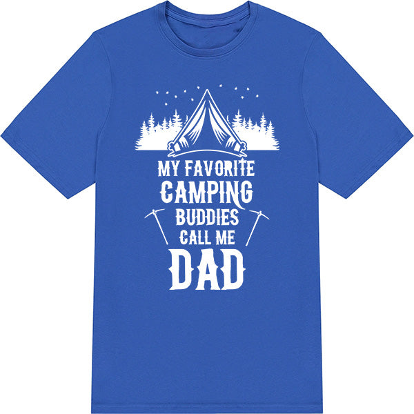 Camping Buddies Dad T-Shirt | Unisex Camping Tee