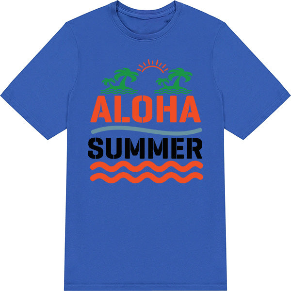 Aloha Summer Unisex T-Shirt | Exclusive Equestrian Apparel