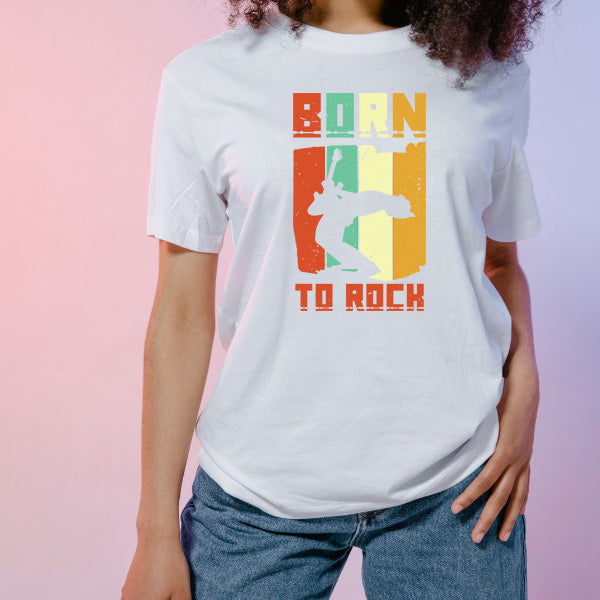 "Born To Rock" Unisex T-Shirt | Ideal for Music Lovers