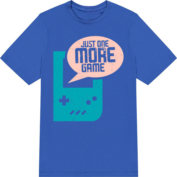 Just One More Game V2 T-Shirt | Premium Unisex Gaming Tee