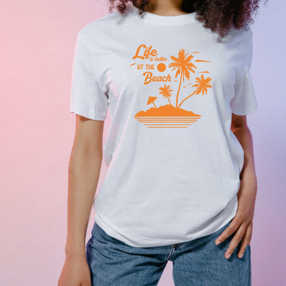 Life At The Beach Unisex T-Shirt | Summer Series Collection