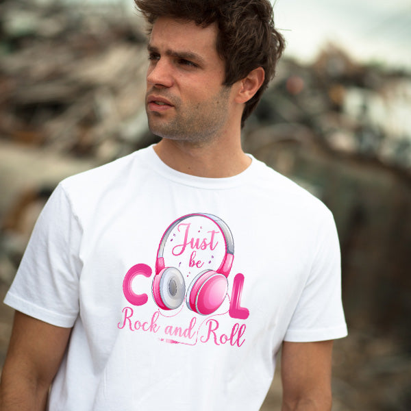 Just Be Cool Rock & Roll Unisex T-Shirt | Music Lovers' Pick