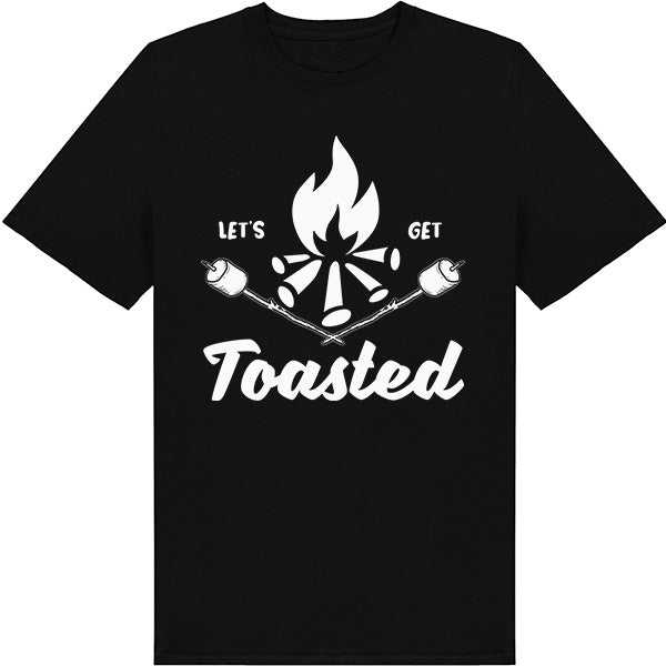 "Let's Get Toasted" Unisex T-Shirt | Ideal for Camping Fun