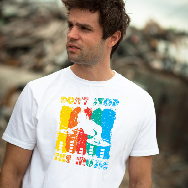 "Don't Stop The Music" Unisex T-Shirt | Equestrian Apparel